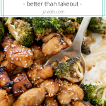 air fryer chicken and broccoli short pin