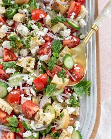 Tomato Panzanella Salad