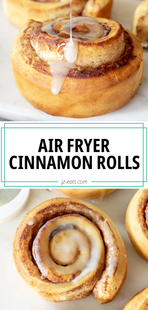 air fryer cinnamon rolls pinterest long pin