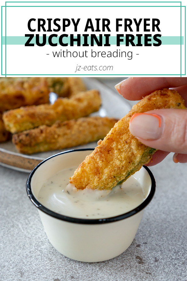 Air Fryer Zucchini Fries (No Breading)