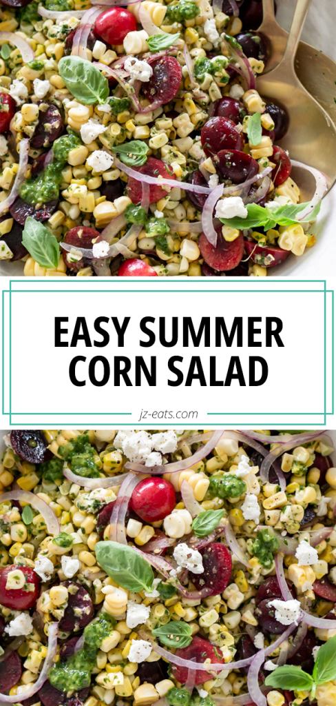 summer corn salad recipe pinterest pin