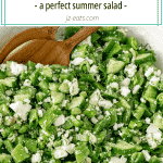 chopped vegetable salad pinterest short pin