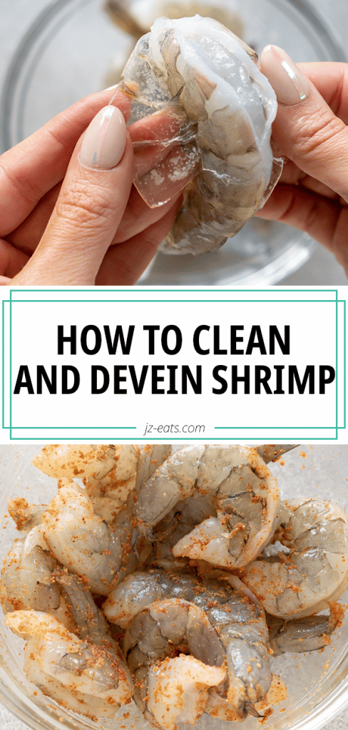 how to clean shrimp pin