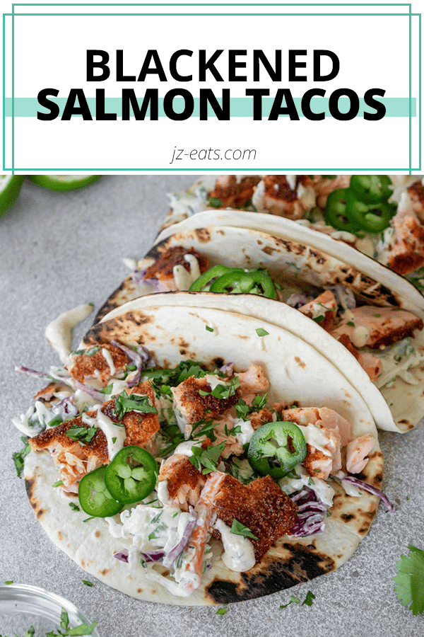 Blackened Salmon Tacos