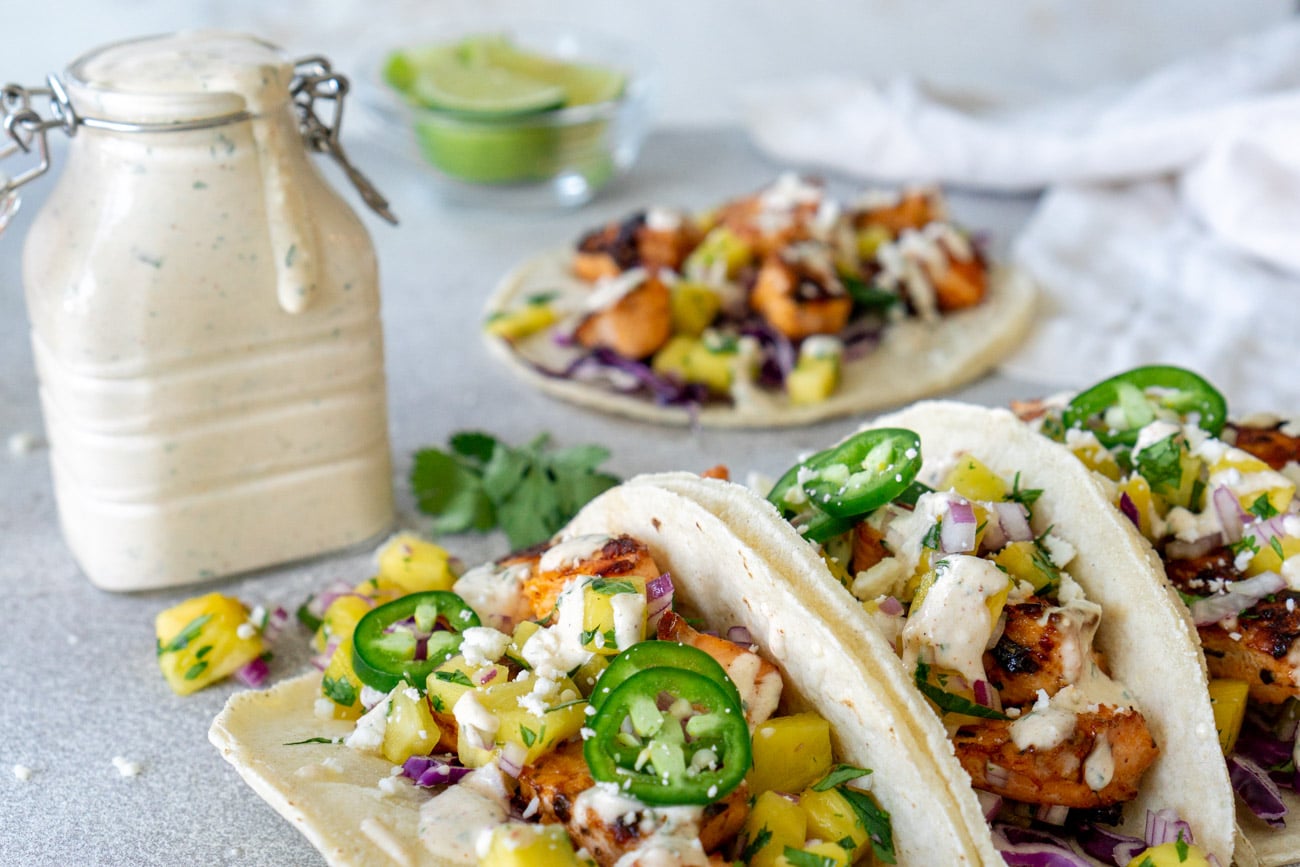 5 Minute Fish Taco Sauce