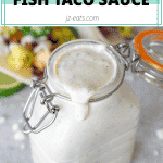 fish taco sauce short pin