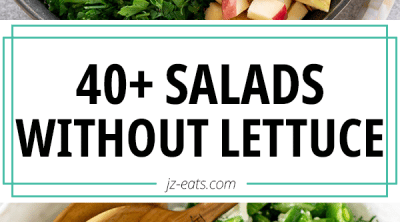 salads without lettuce pinterest pin