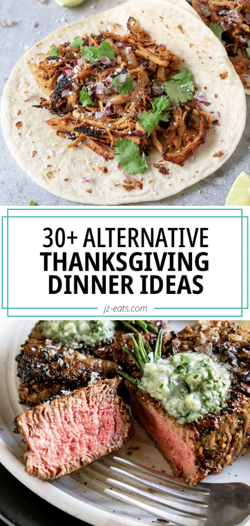 Alternative Thanksgiving Meals long pin