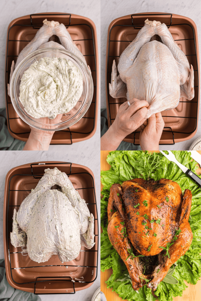 how to make herb roasted turkey