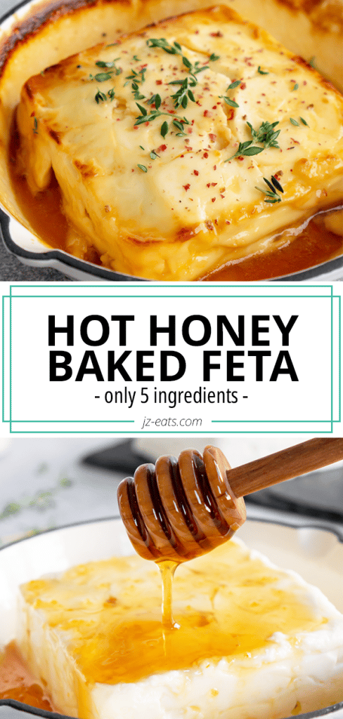 hot honey baked feta long pin