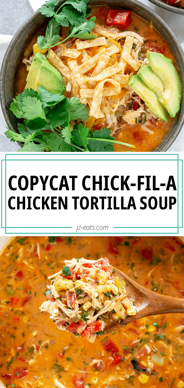 Copycat Chick Fil A Chicken Tortilla Soup