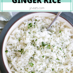 ginger rice pinterest short pin