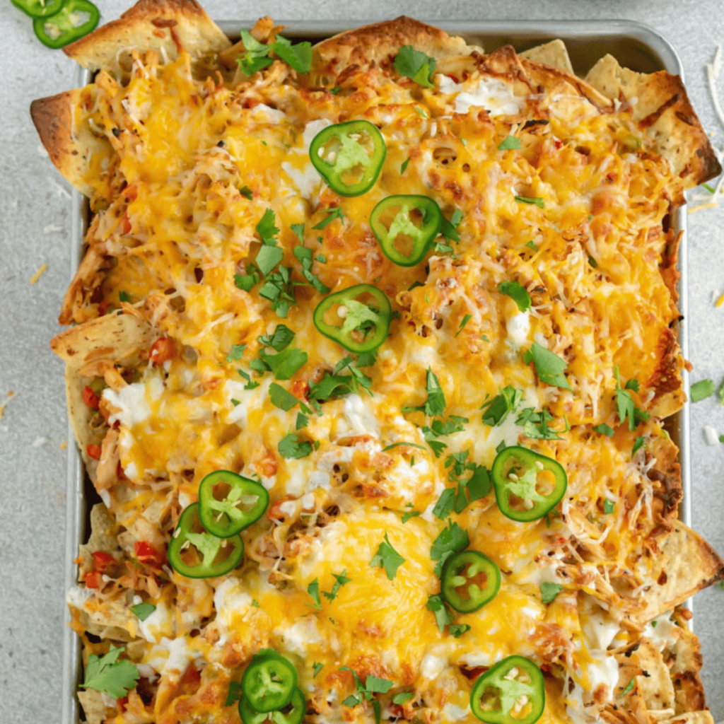 Chicken Fajita Nachos