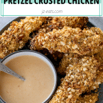 pretzel crusted chicken short pin
