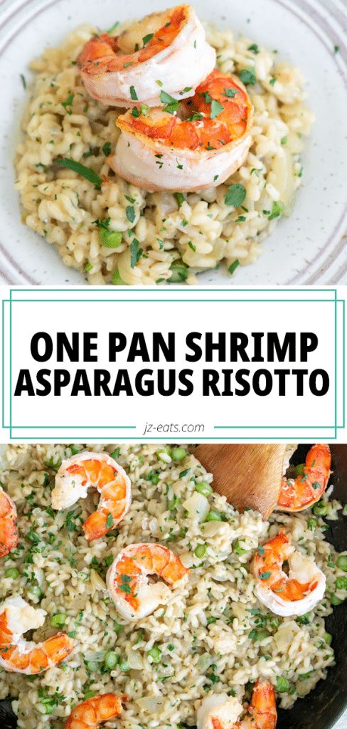 shrimp asparagus risotto pinterest long pin