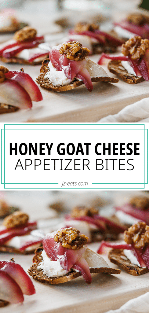 honey goat cheese appetizer long pin.