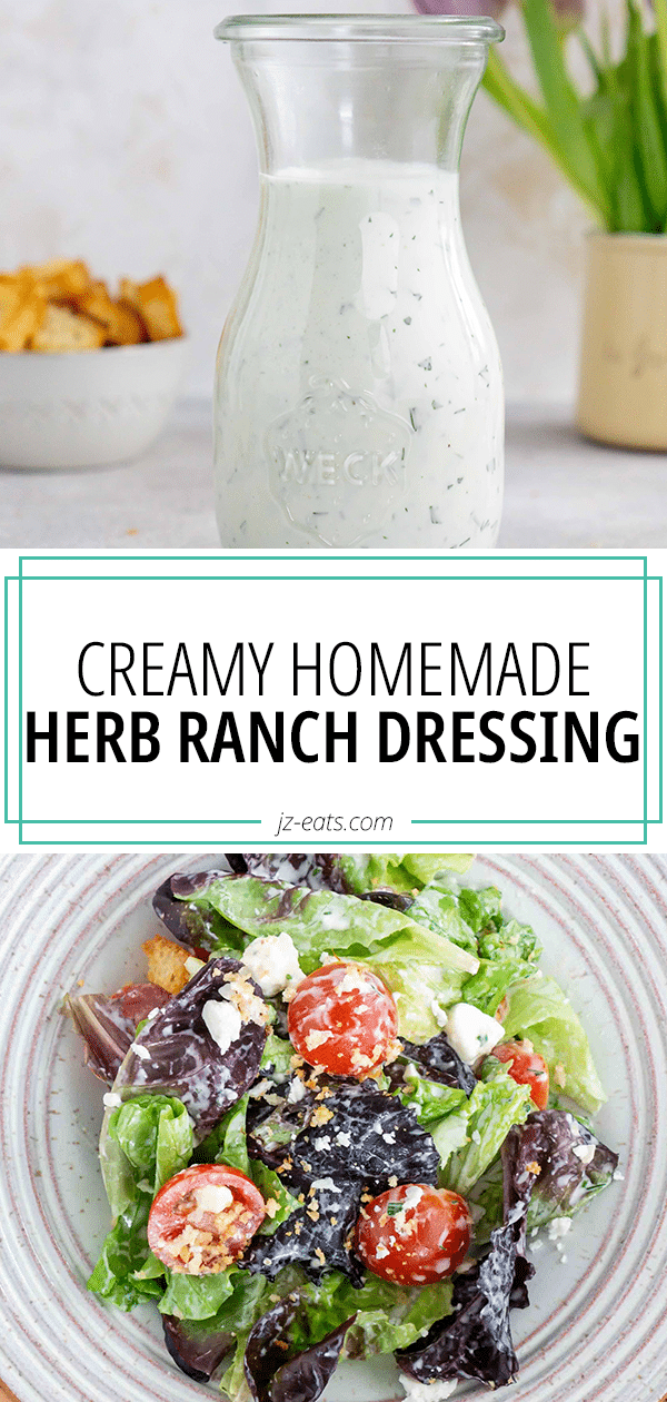 Homemade Herb Ranch Dressing