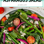 asparagus salad pinterest short pin