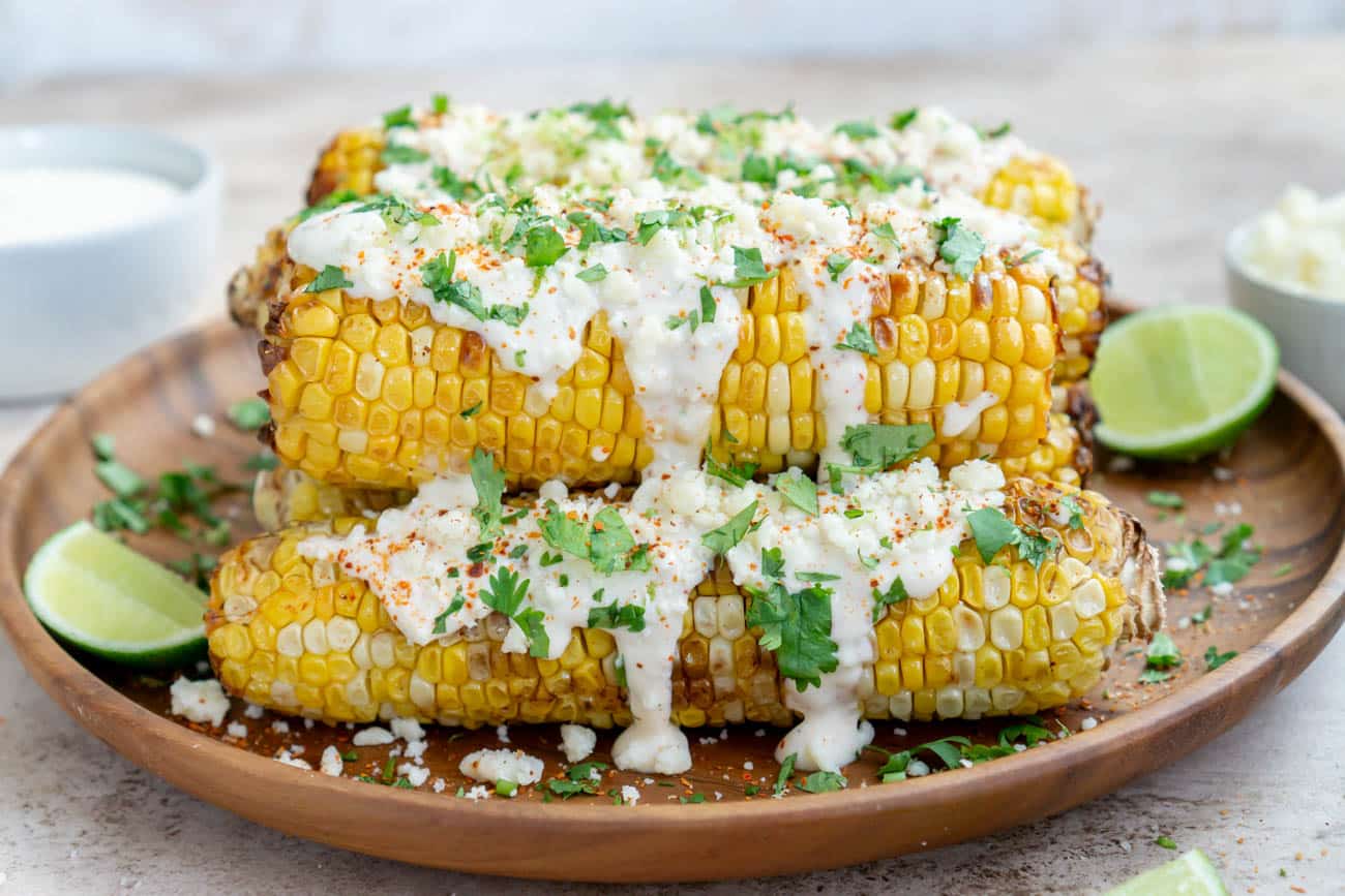 Air Fryer Corn on the Cob Recipe - JZ Eats