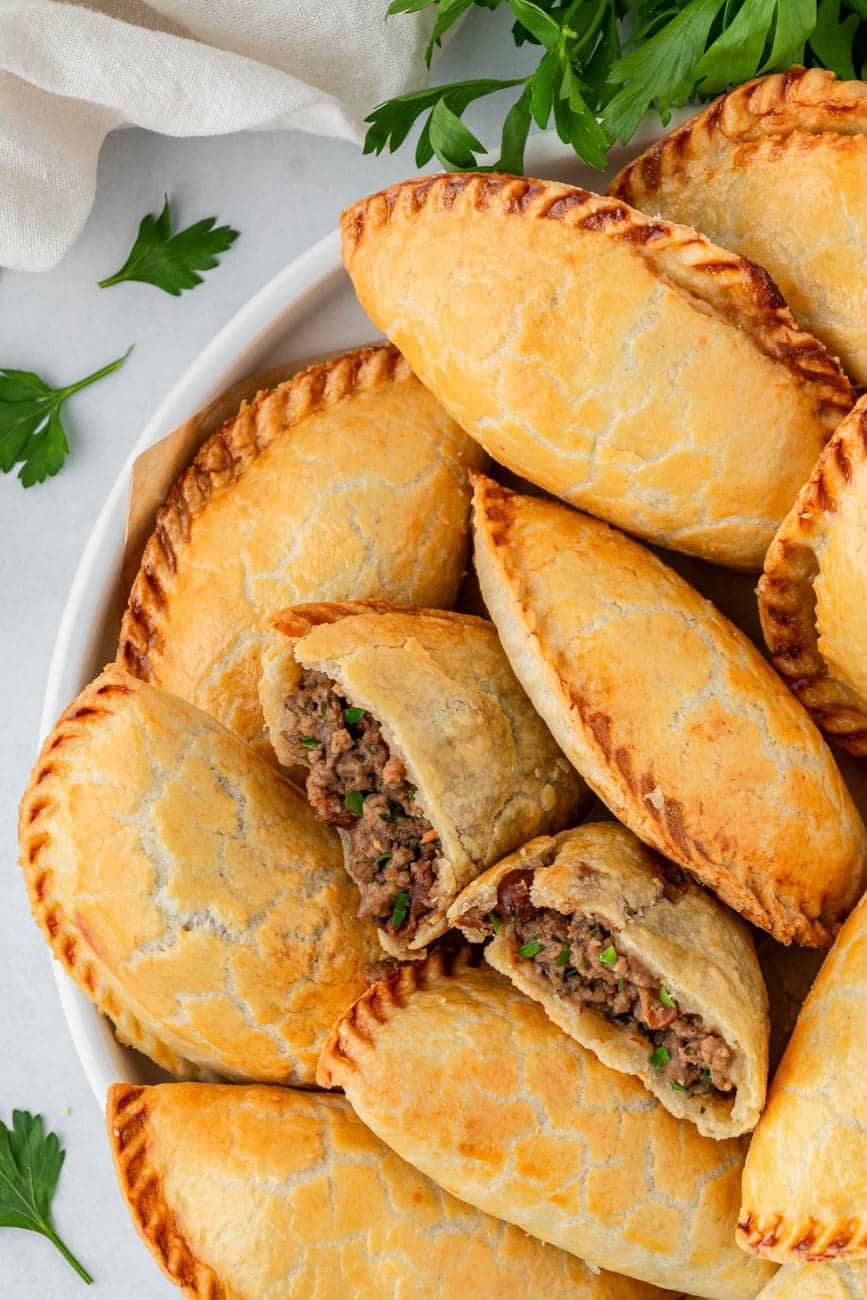 Air fryer beef empanadas.