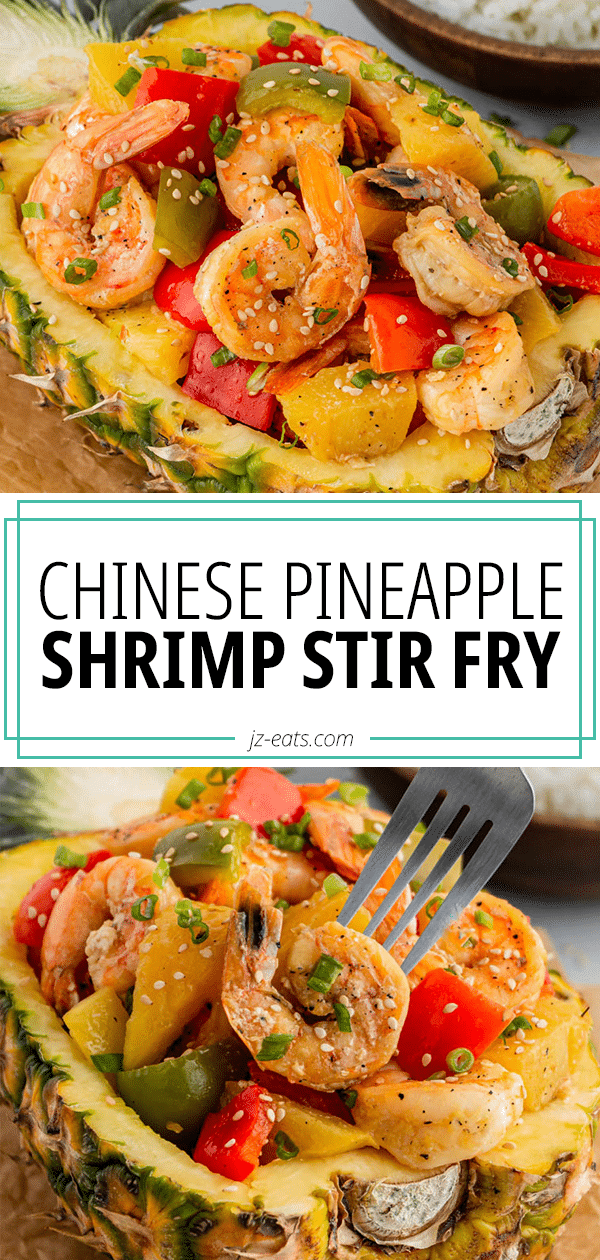 Chinese Pineapple Shrimp Recipe JZ Eats