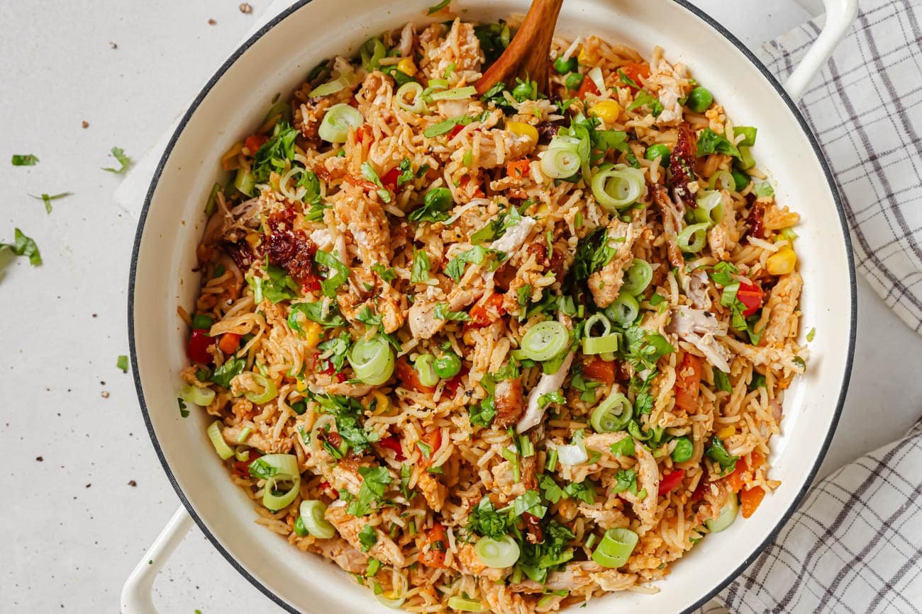 turkey fried rice