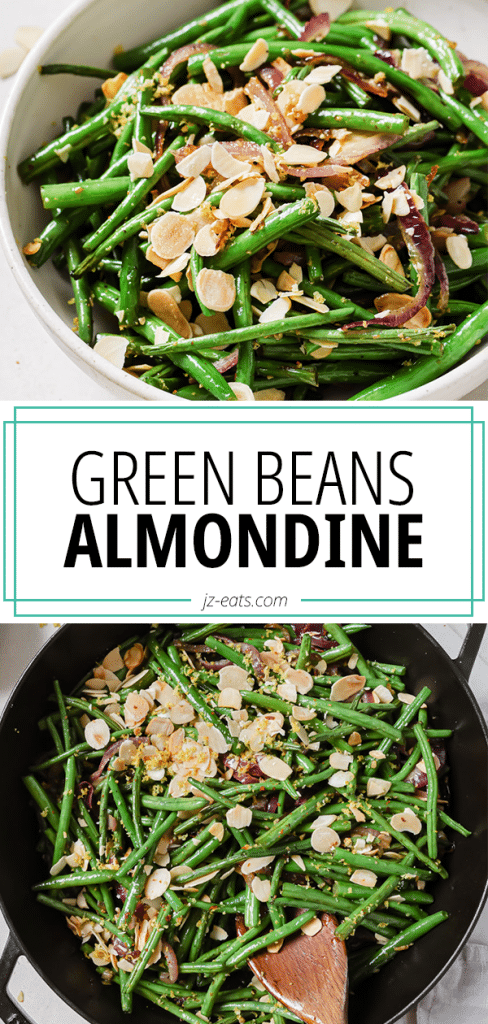 green beans almondine pinterest pin