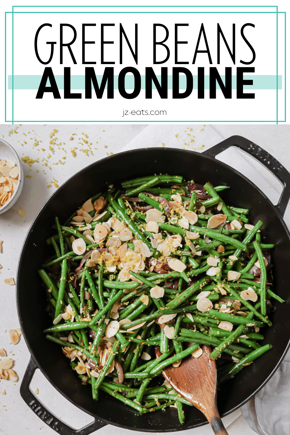 Green Beans Almondine (Sautéed Green Beans With Almonds)