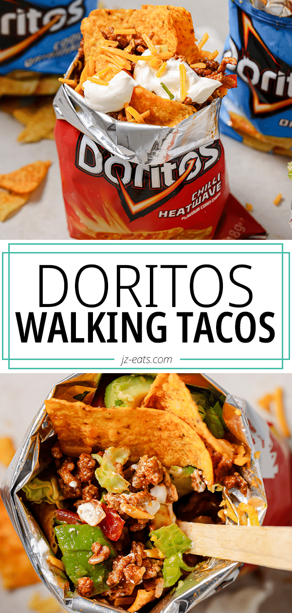 Easy Doritos Walking Taco Recipe JZ Eats