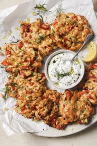 Oven Baked Salmon Patties - JZ Eats