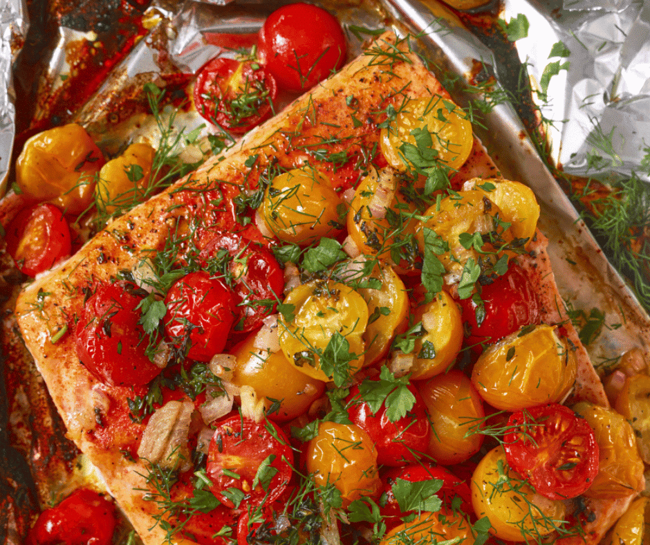 Easy and Healthy Oven Baked Salmon in Foil Recipe