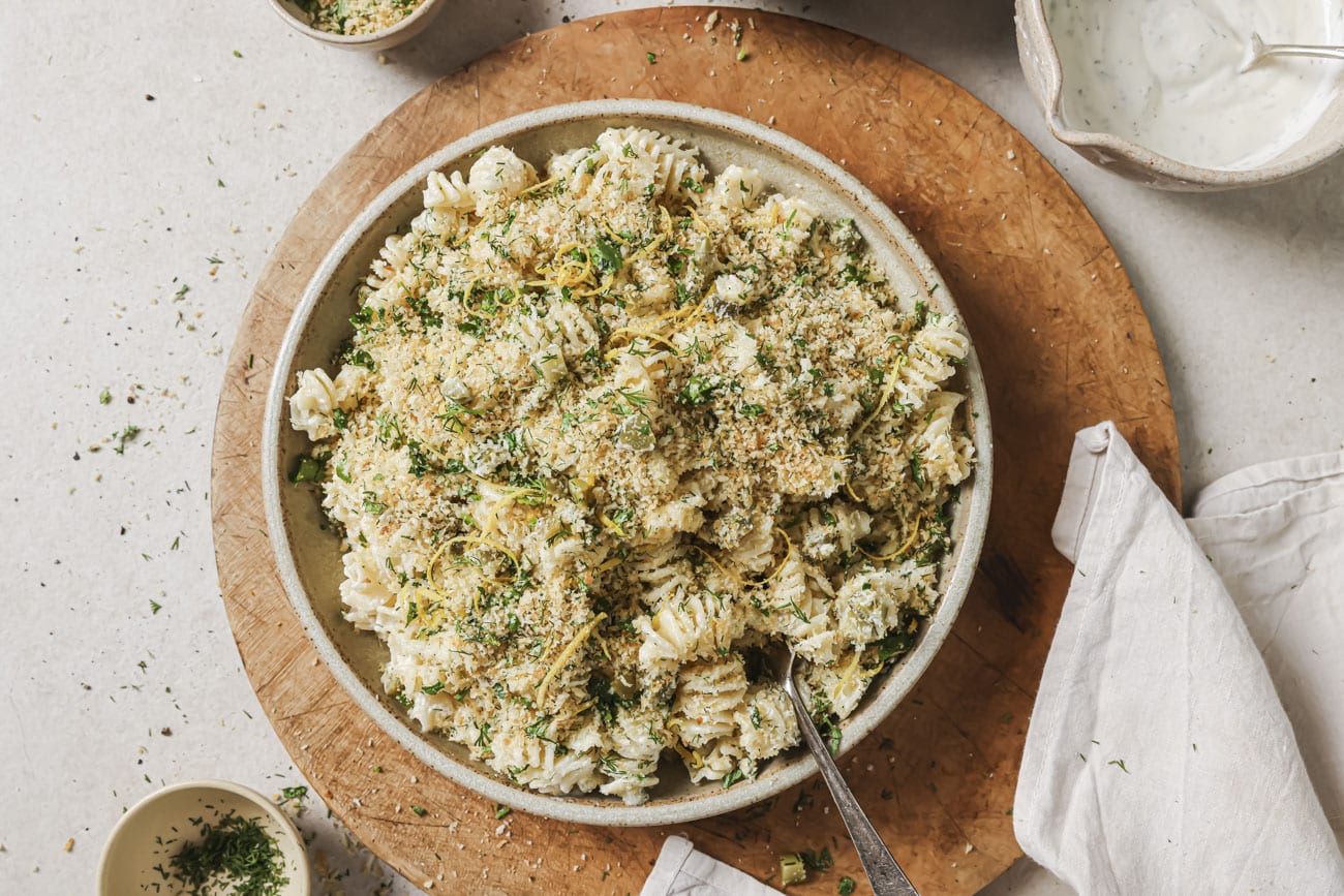 Dill Pickle Pasta Salad Recipe