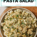 dill pickle pasta salad pinterest short pin