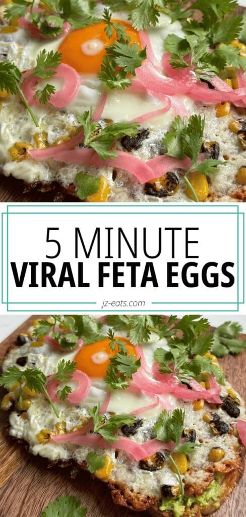 viral feta eggs pinterest long pin