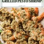 grilled pesto shrimp pinterest short pin