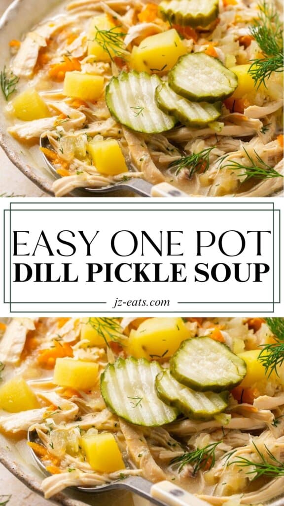 pickle soup pinterest long pin