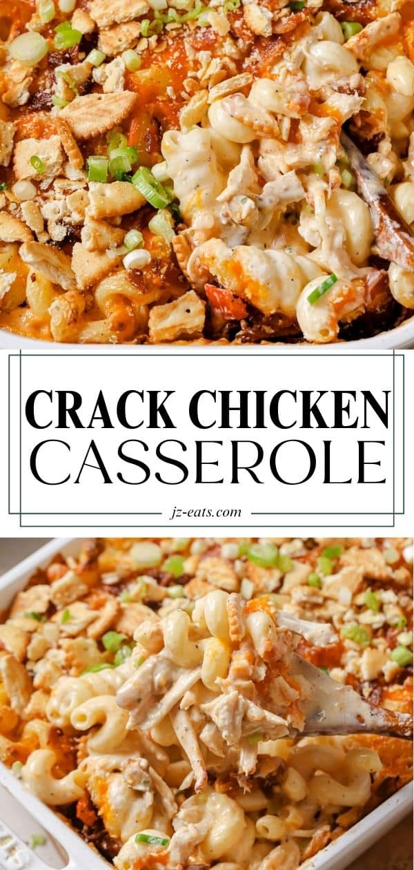 crack chicken casserole pinterest long pin