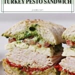 turkey pesto sandwich pinterest short pin