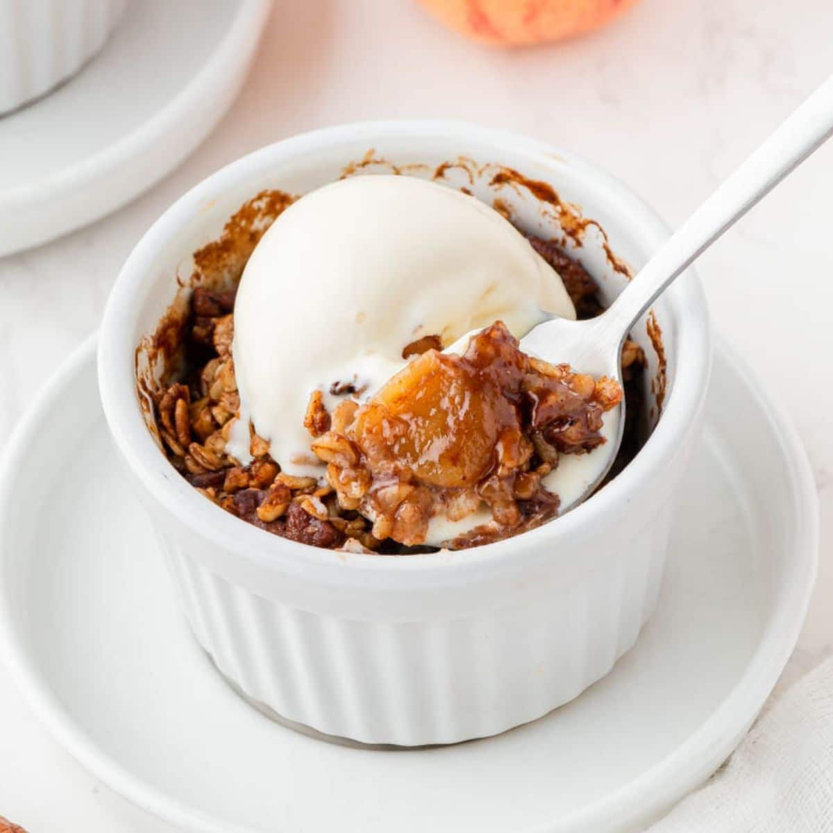 Air Fryer Apple Crisp